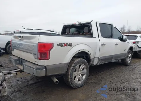 2018 Ford F-150 King Ranch z USA, uszkodzony, nr VIN 1FTEW1EG1JFE34202